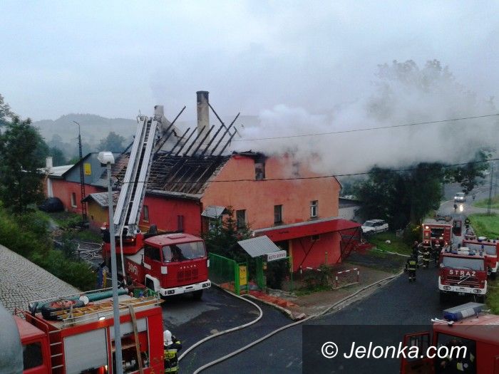 Rybnica: Pożar domu w Rybnicy