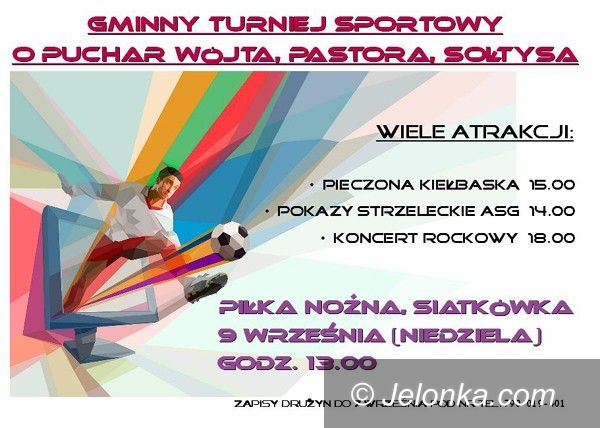 Janowice Wielkie: Powalczą o Puchar Wójta, Pastora i Sołtysa