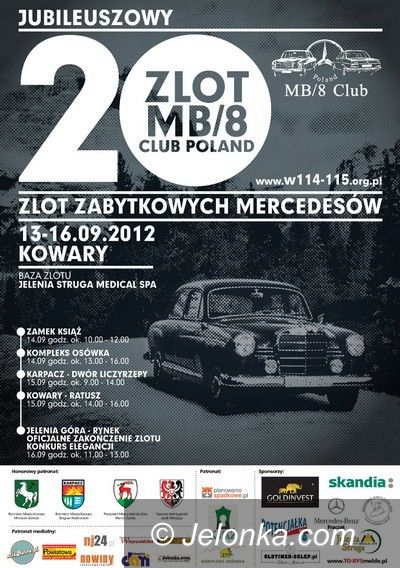 Region: Zabytkowe mercedesy w Kotlinie Jeleniogórskiej już od dziś