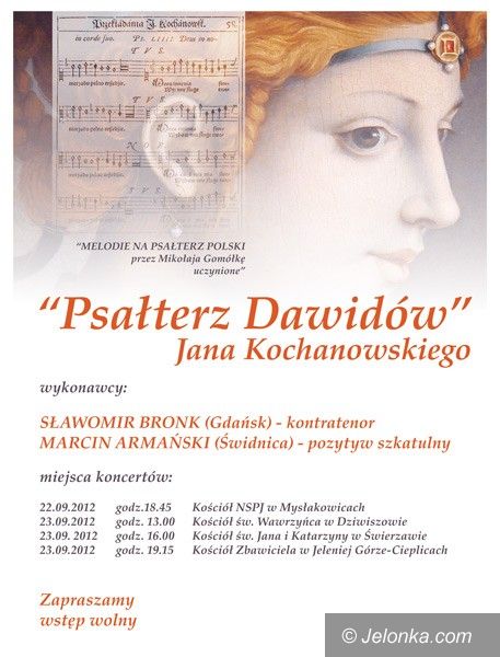 Region: Cykl koncertów organowych Psałterz Dawidów – w weekend
