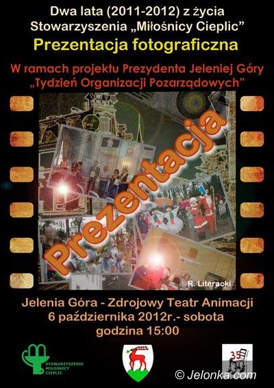 Jelenia Góra: Dwa lata Miłośników Cieplic na fotografiach