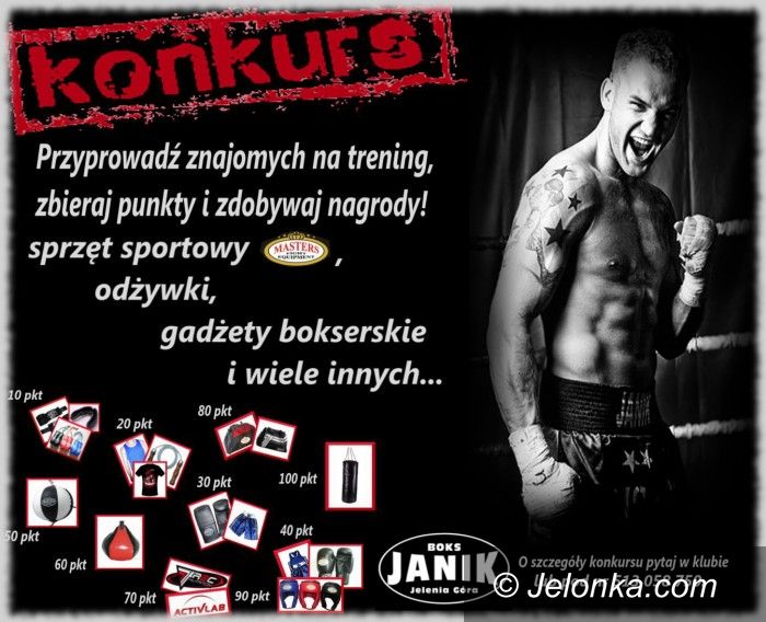 Jelenia Góra: Nabór do klubu Janik Boks, czekają nagrody!