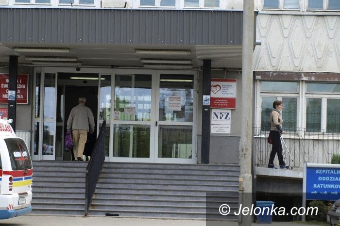 Jelenia Góra/region: Jeleniogórski szpital ograniczył przyjęcia na większość oddziałów