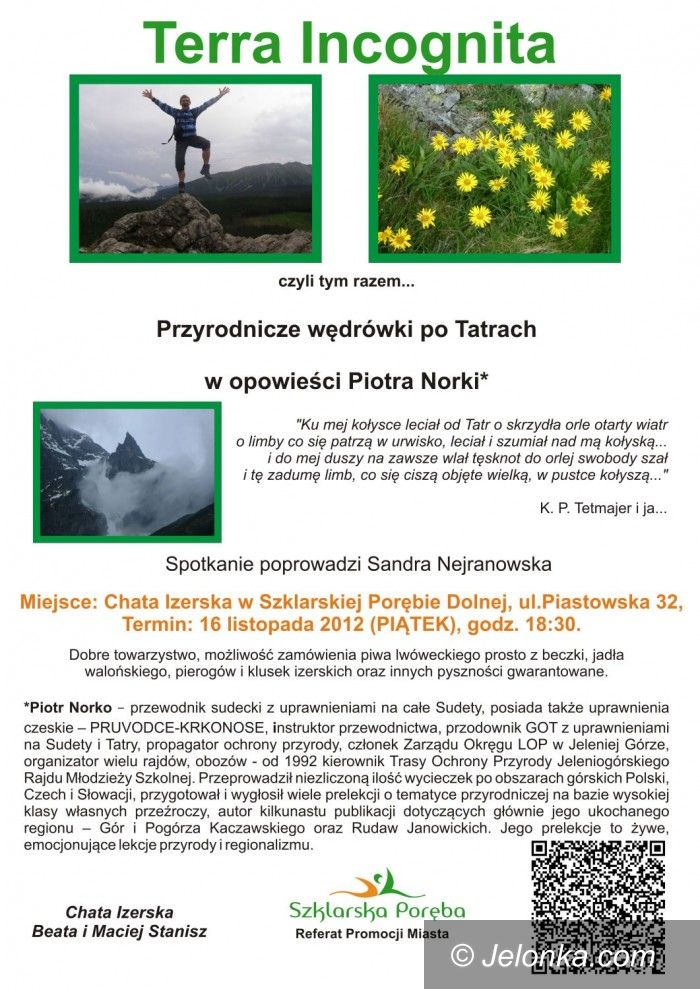 Region: Wędrówka po Tatrach w... Szklarskiej Porębie