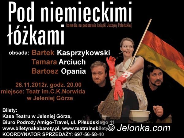 Jelenia Góra: „Pod niemieckimi łóżkami” w Teatrze Norwida