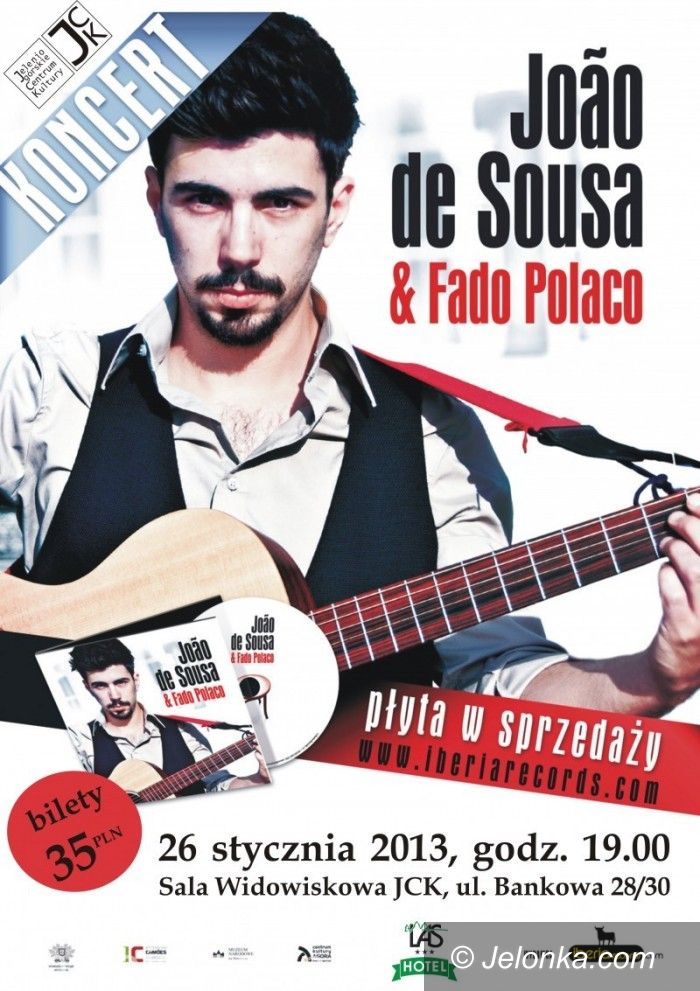Jelenia Góra: JOÃO de SOUSA & FADO POLACO już wkrótce w jeleniogórskim JCK