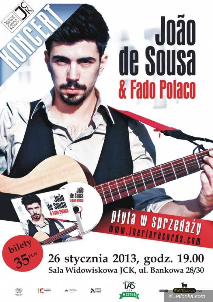 Jelenia Góra: JOÃO de SOUSA & FADO POLACO już wkrótce w jeleniogórskim JCK