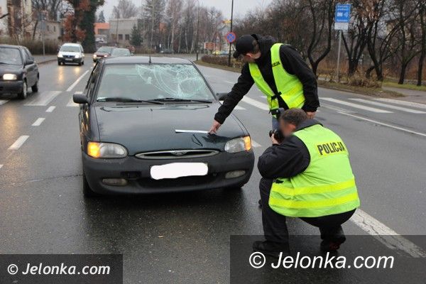 Jelenia Góra: 19–latek został dziś potrącony na przejściu dla pieszych