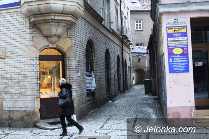 Jelenia Góra: Czy pojemnik na śmieci rozwiąże problem dzikiego wysypiska niemal pod Ratuszem?