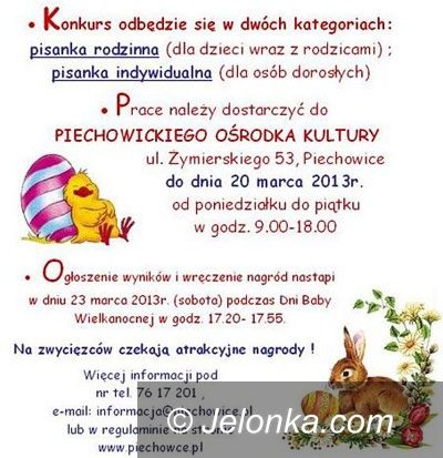 Region: Konkurs z nagrodami na najpiękniejszą pisankę