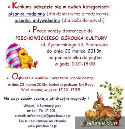 Region: Konkurs z nagrodami na najpiękniejszą pisankę