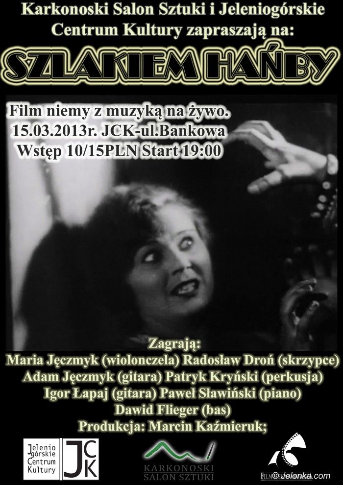 Jelenia Góra: „Szlakiem hańby” z muzyką na żywo już w piątek, w JCK