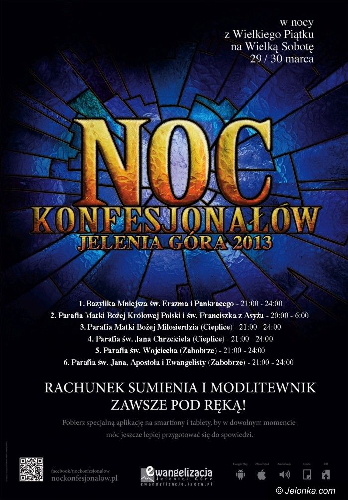 Jelenia Góra: Noc konfesjonałów w Jeleniej Górze