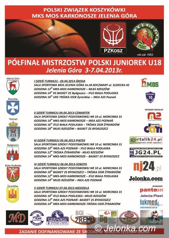 Jelenia Góra: Półfinały mistrzostw Polski od środy do niedzieli w Jeleniej Górze