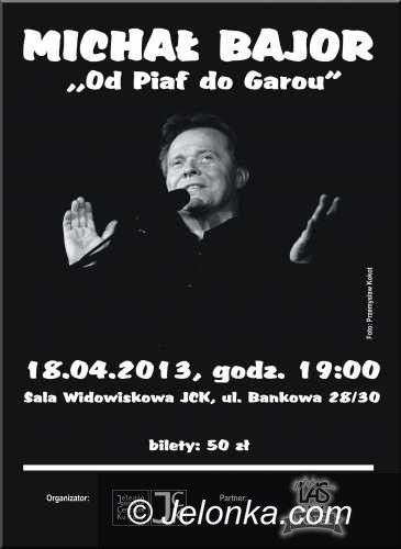 Jelenia Góra: Koncert Michała Bajora w Jeleniogórskim Centrum Kultury