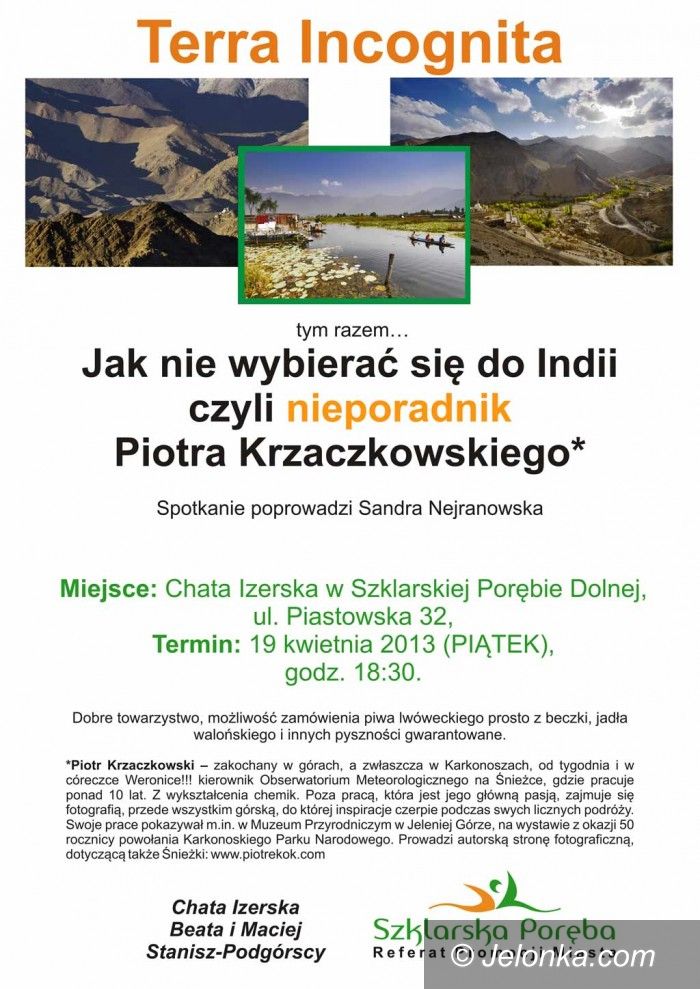Region: Dzisiaj Terra Incognita, czyli... jak nie wybierać się do Indii
