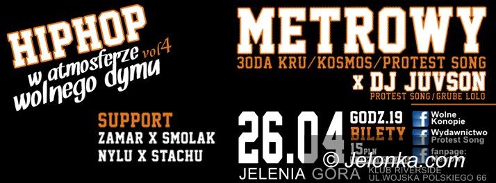 Jelenia Góra: Już jutro HIP HOP w Atmosferze Wolnego Dymu