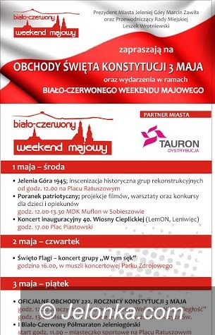 Jelenia Góra: Biało–Czerwony Weekend Majowy w Jeleniej Górze