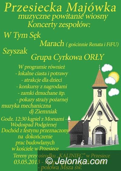 Region: Przesiecka majówka już dziś