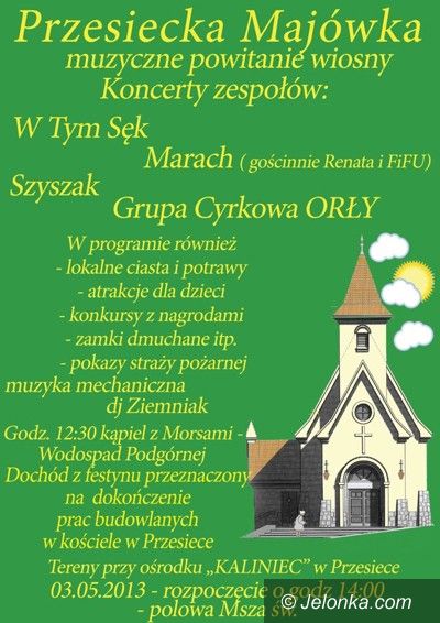Region: Przesiecka majówka już dziś