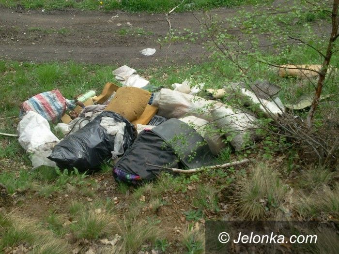Jelenia Góra: Czytelnik: Wzgórza Łomnickie zamieniają się w cross i wielkie śmietnisko