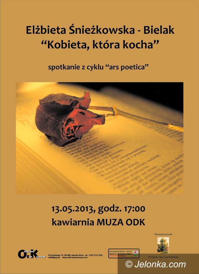 Jelenia Góra: Za firanką wiatru – spotkanie z Elżbietą Śnieżkowską–Bielak