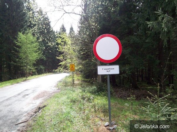 Region: Droga Sudecka niedostępna dla samochodów