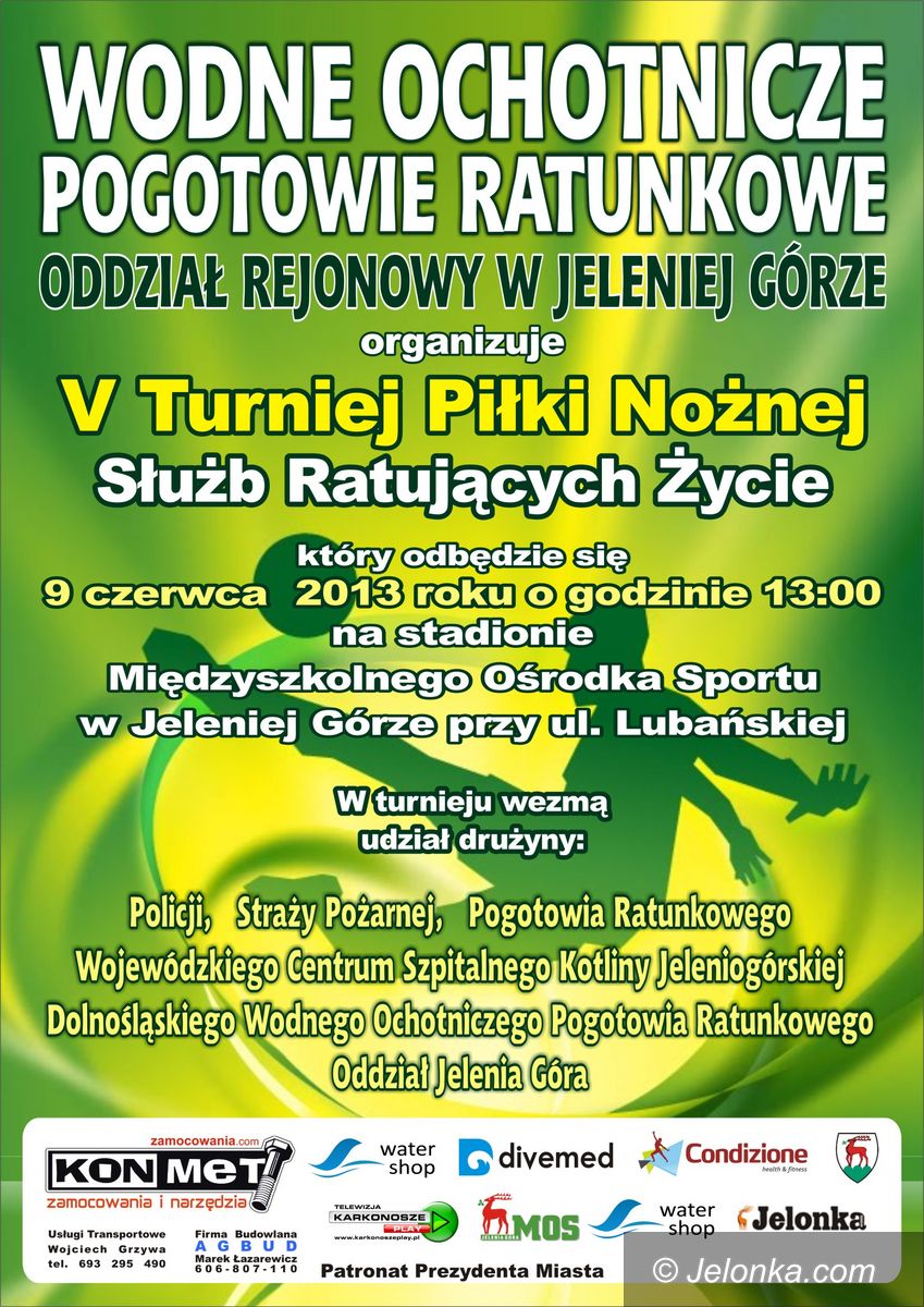 Jelenia Góra: Turniej piłkarski służb ratujących życie