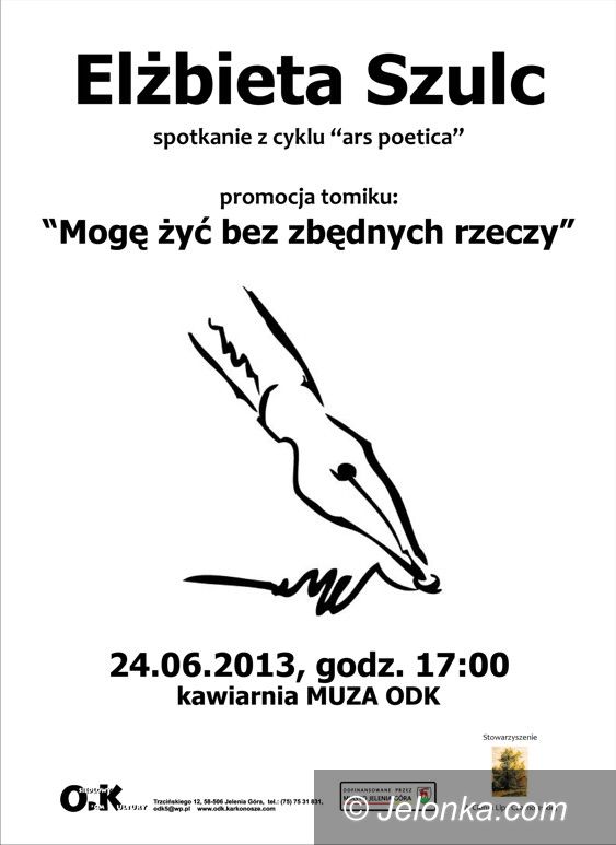 Jelenia Góra: Ars poetica już dzisiaj w ODK