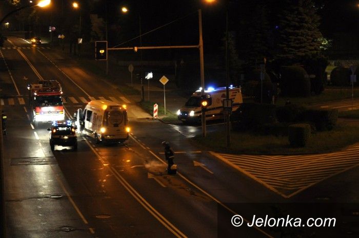 Jelenia Góra: Znów kolizja na skrzyżowaniu koło fontanny