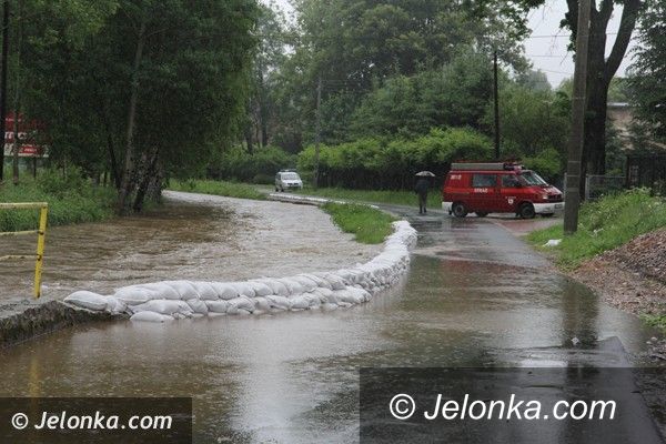 Jelenia Góra - powiat jeleniogórski: Znów wezbrały rzeki i potoki. Jest groźnie