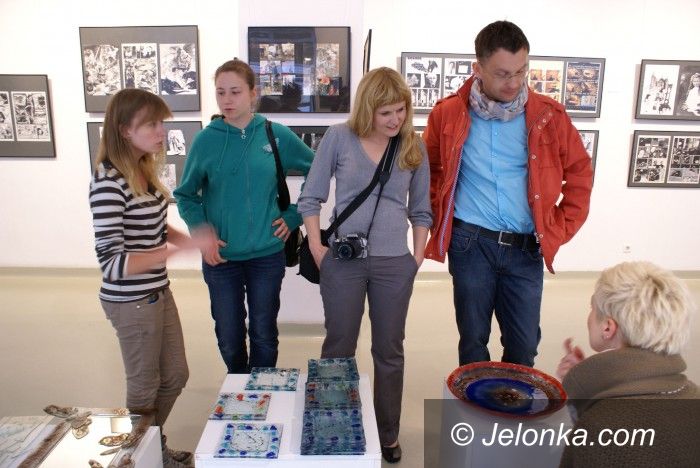 Jelenia Góra: Młodzież stworzyła... przepiękne szkło