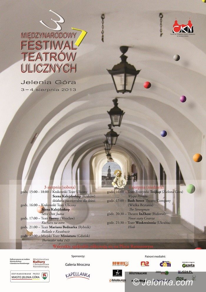 Jelenia Góra: Teatry hasające po ulicach już wkrótce (program)