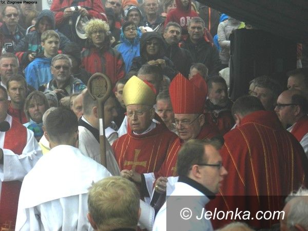 Region: Msza dla ludzi gór na Śnieżce. Były tłumy