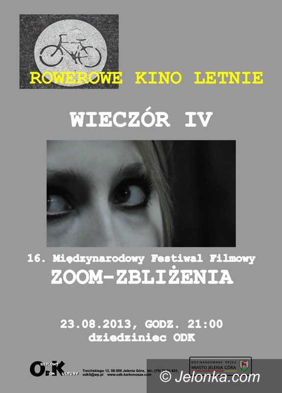 Jelenia Góra: Rowerowe Letnie Kino – w piątek wieczór czwarty