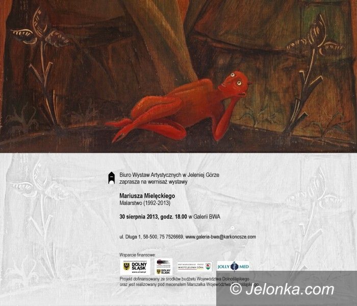 Jelenia Góra: Prace Mariusza Mielęckiego od piątku w BWA