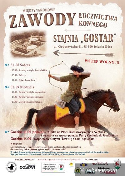 Jelenia Góra: Festyn rodzinny i łucznictwo konne w Goduszynie