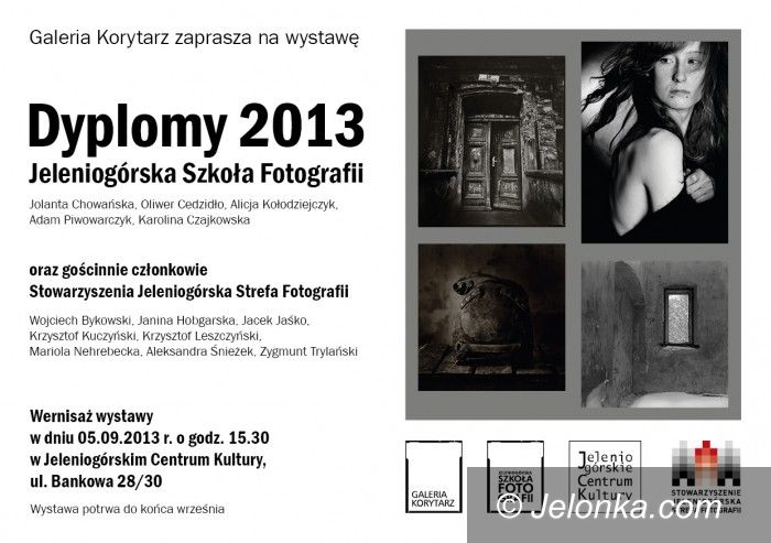 Jelenia Góra: Dyplomy z fotografii i nie tylko w Galerii Korytarz