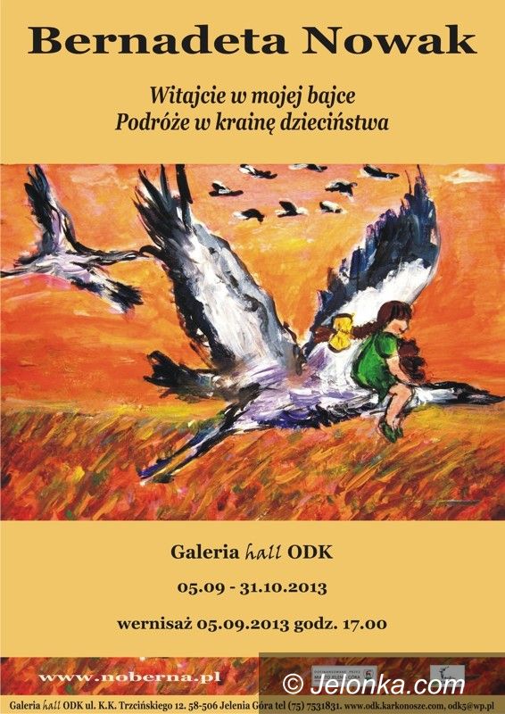 Jelenia Góra: Świat bajki Bernadety Nowak w ODK