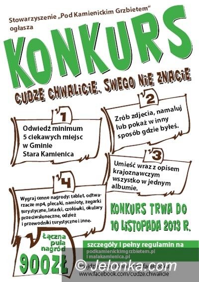 Region: „Cudze chwalicie, swego nie znacie” w Starej Kamienicy