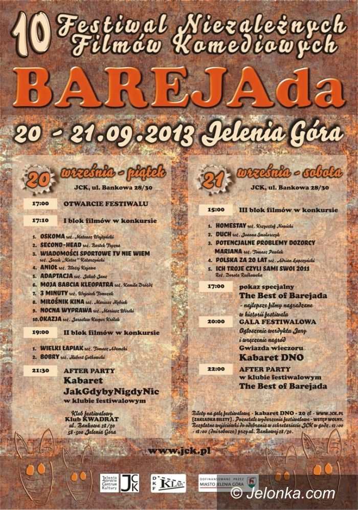 Jelenia Góra: Dzisiaj rusza BAREJADA 2013
