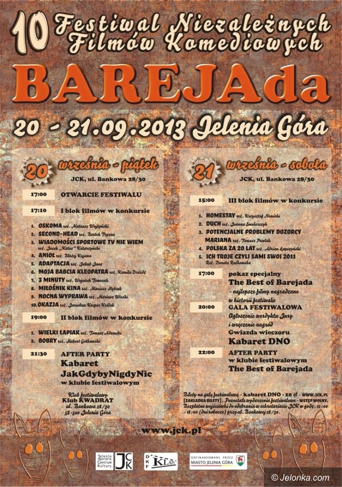 Jelenia Góra: Dzisiaj rusza BAREJADA 2013