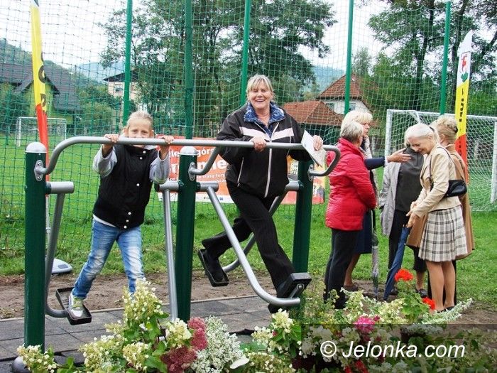 Jelenia Góra: Siłownia pod chmurką oficjalnie otwarta