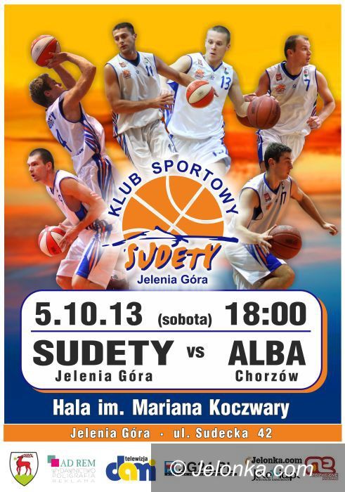 II-liga koszykarzy: Sudety podejmą Albę Chorzów