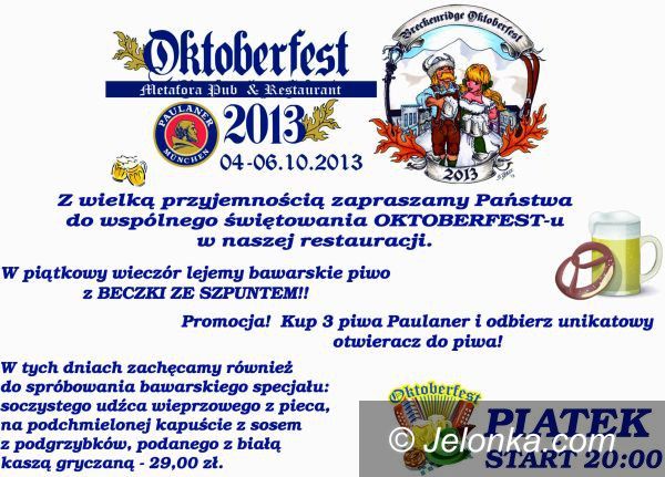 Jelenia Góra: W Metaforze trwa Oktoberfest