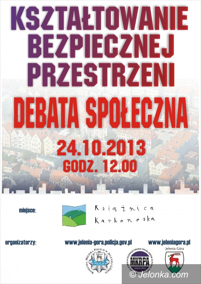Jelenia Góra: Będzie debata o bezpieczeństwie w mieście