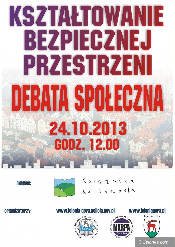 Jelenia Góra: Będzie debata o bezpieczeństwie w mieście