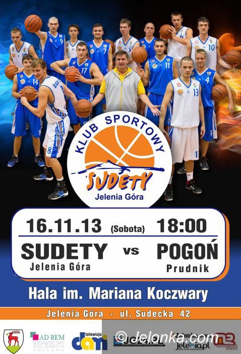 II-liga koszykarzy: Sudety podejmą trudnego rywala
