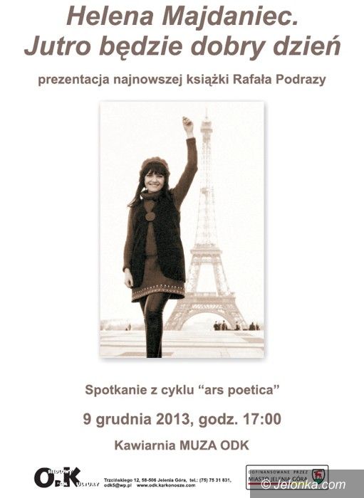 Jelenia Góra: Ars poetica z Heleną Majdaniec