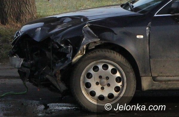 Jelenia Góra: Kolizja na Wincentego Pola w Jeleniej Górze